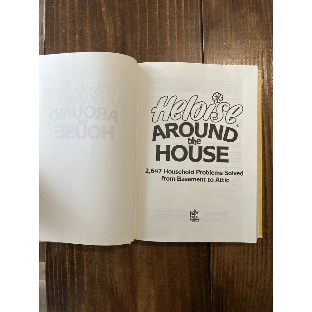 Kitchen Hints From Heloise & Heloise Around The House Books VERY GOOD